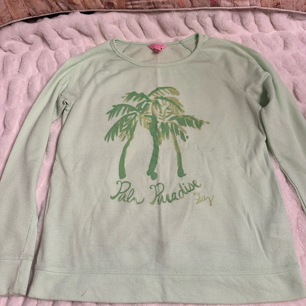 Lilly Pulitzer Mint Green Knit Top